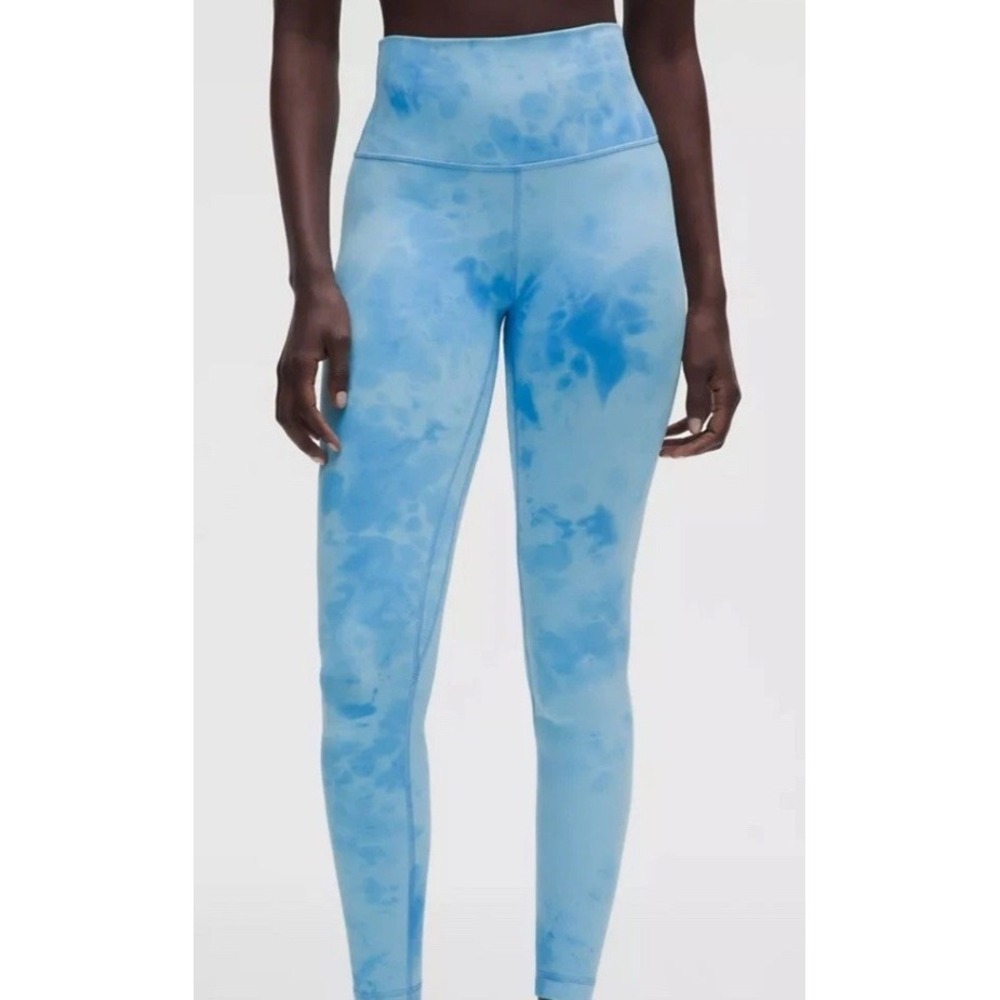 Lululemon Align No Line HR Pant 25 Smoothie Wash Blueberry Multi 10Yoga Leggings